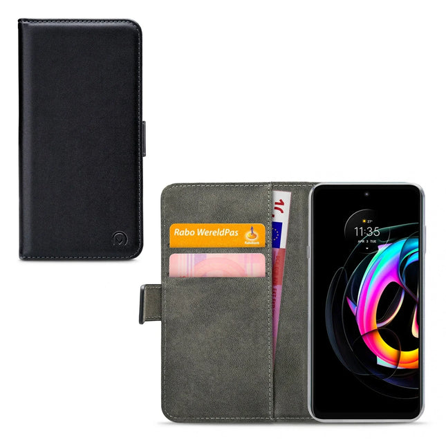Mobilize Classic Gelly Wallet Book Case Motorola Edge 20 Lite Black Mobilize