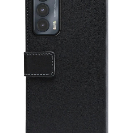 Mobilize Classic Gelly Wallet Book Case Motorola Edge 20 Black Mobilize