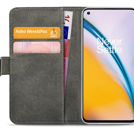 Mobilize Classic Gelly Wallet Book Case Oneplus Nord 2 5G Black Mobilize