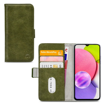 Mobilize Elite Gelly Wallet Book Case Samsung Galaxy A03S Green Mobilize