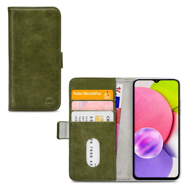Mobilize Elite Gelly Wallet Book Case Samsung Galaxy A03S Green Mobilize
