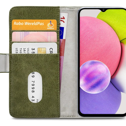 Mobilize Elite Gelly Wallet Book Case Samsung Galaxy A03S Green Mobilize