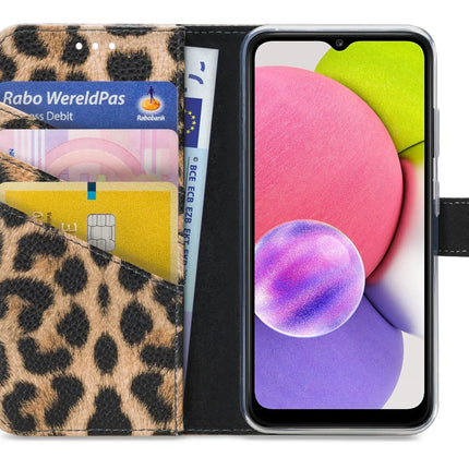 My Style Flex Wallet For Samsung Galaxy A03S Leopard