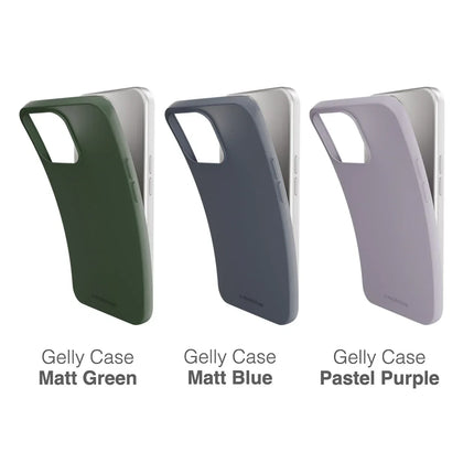 Mobilize Rubber Gelly Case Samsung Galaxy A12/M12 4G Matt Blue Mobilize