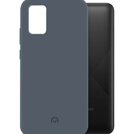 Mobilize Rubber Gelly Case Samsung Galaxy A02S Matt Blue Mobilize