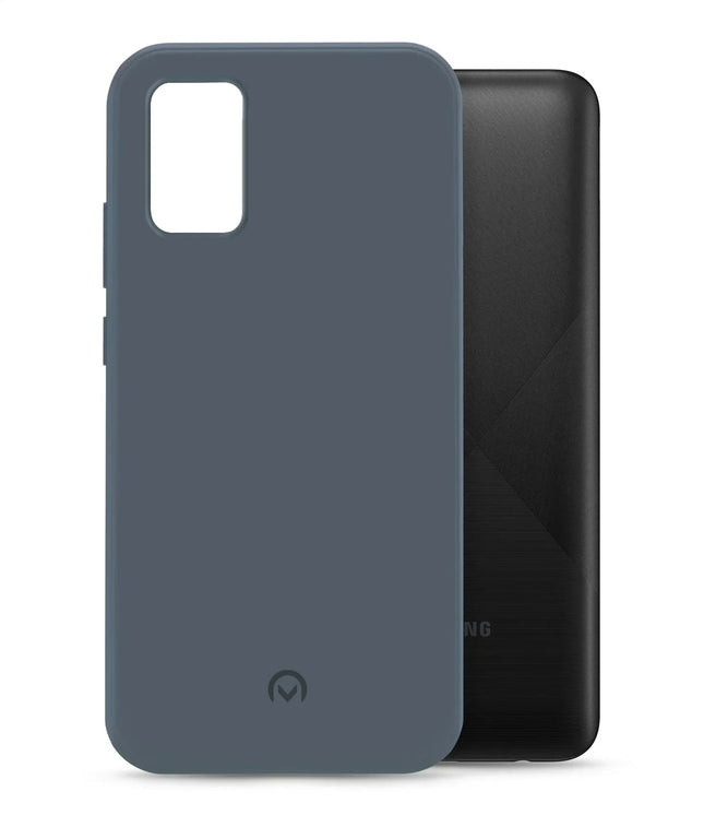Mobilize Rubber Gelly Case Samsung Galaxy A02S Matt Blue Mobilize