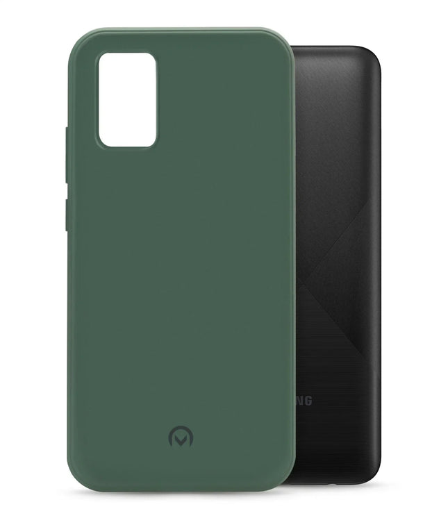 Mobilize Rubber Gelly Case Samsung Galaxy A02S Matt Green Mobilize