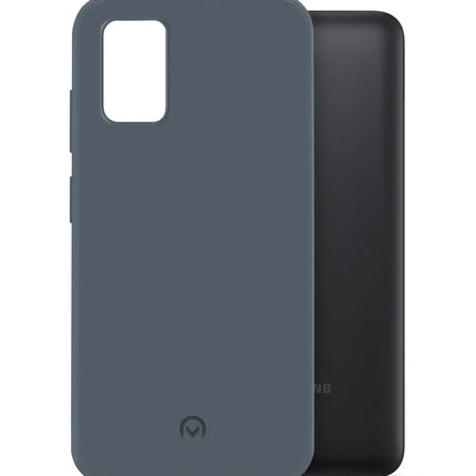 Mobilize Rubber Gelly Case Samsung Galaxy A03S Matt Blue Mobilize