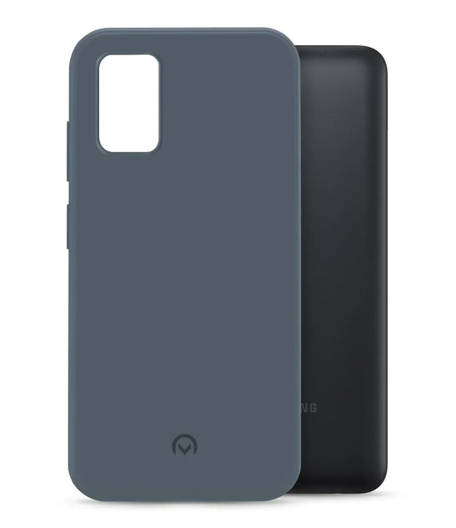 Mobilize Rubber Gelly Case Samsung Galaxy A03S Matt Blue Mobilize