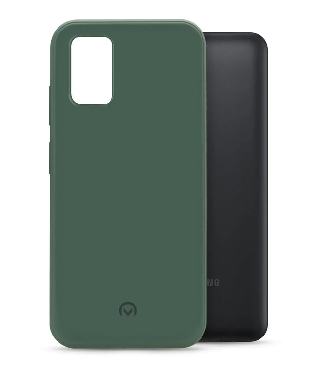 Mobilize Rubber Gelly Case Samsung Galaxy A03S Matt Green Mobilize