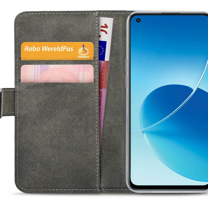 Mobilize Classic Gelly Wallet Book Case Oppo Reno6 5G Black Mobilize