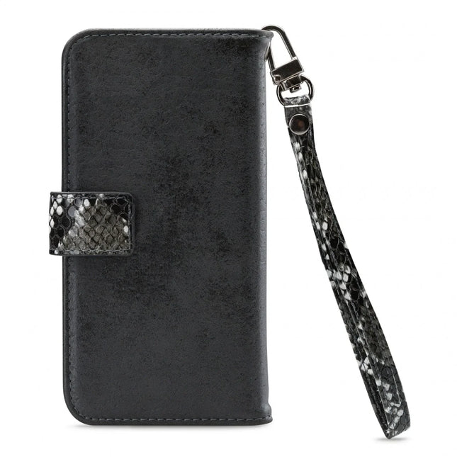 Mobilize 2In1 Magnet Zipper Case Apple Iphone 13 Mini Black/Snake Mobilize