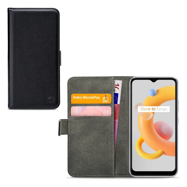 Mobilize Classic Gelly Wallet Book Case Realme C11 (2021) Black Mobilize