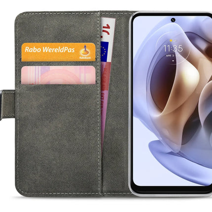 Mobilize Classic Gelly Wallet Book Case Motorola Moto G31/G41 Black Mobilize