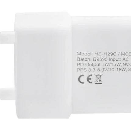 Mobilize Wall Charger Usb-C 20W With Pd/Pps White