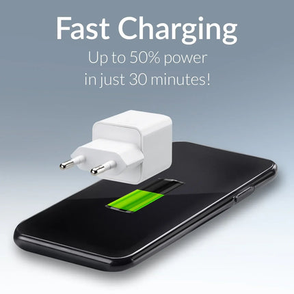 Mobilize Wall Charger Usb-C 20W With Pd/Pps White