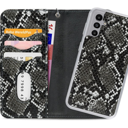 Mobilize 2In1 Magnet Zipper Case Samsung Galaxy A04S/A13 5G Black/Snake Mobilize