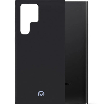 Mobilize Rubber Gelly Case Samsung Galaxy S22 Ultra 5G Matt Black Mobilize