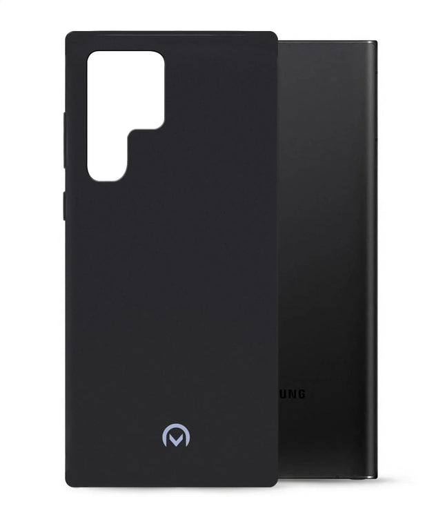 Mobilize Rubber Gelly Case Samsung Galaxy S22 Ultra 5G Matt Black Mobilize