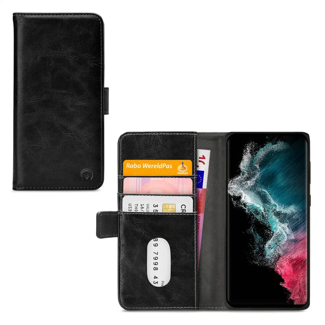 Mobilize Elite Gelly Wallet Book Case Samsung Galaxy S22 Ultra 5G Black Mobilize