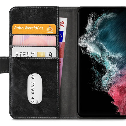 Mobilize Elite Gelly Wallet Book Case Samsung Galaxy S22 Ultra 5G Black Mobilize