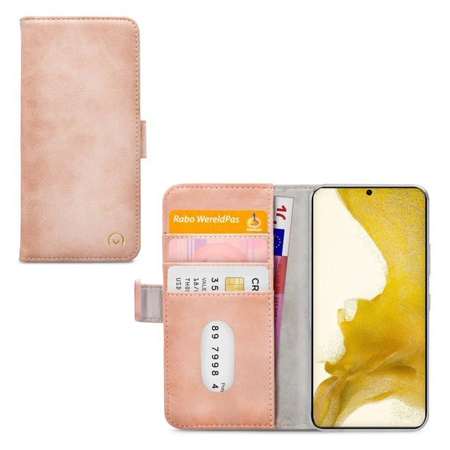 Mobilize Elite Gelly Wallet Book Case Samsung Galaxy S22 5G Soft Pink Mobilize