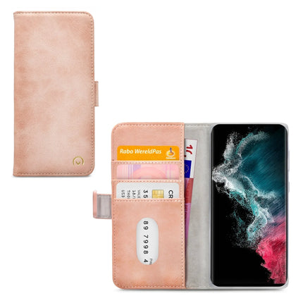 Mobilize Elite Gelly Wallet Book Case Samsung Galaxy S22 Ultra 5G Soft Pink Mobilize