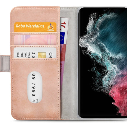 Mobilize Elite Gelly Wallet Book Case Samsung Galaxy S22 Ultra 5G Soft Pink Mobilize
