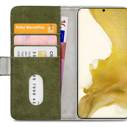 Mobilize Elite Gelly Wallet Book Case Samsung Galaxy S22+ 5G Green Mobilize