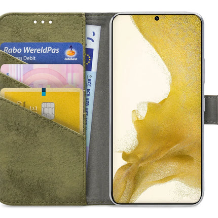 My Style Flex Wallet For Samsung Galaxy S22+ 5G Olive