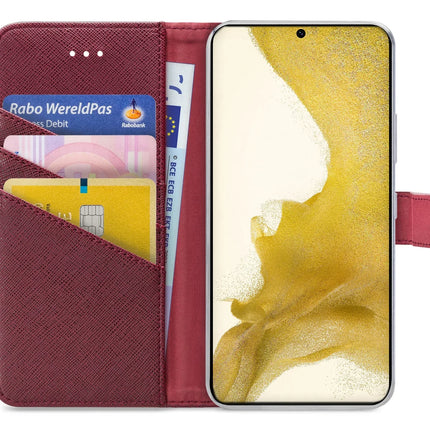 My Style Flex Wallet For Samsung Galaxy S22+ 5G Bordeaux