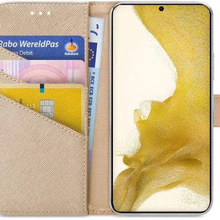 My Style Flex Wallet For Samsung Galaxy S22+ 5G Gold