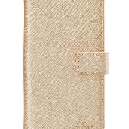 My Style Flex Wallet For Samsung Galaxy S22 Ultra 5G Gold