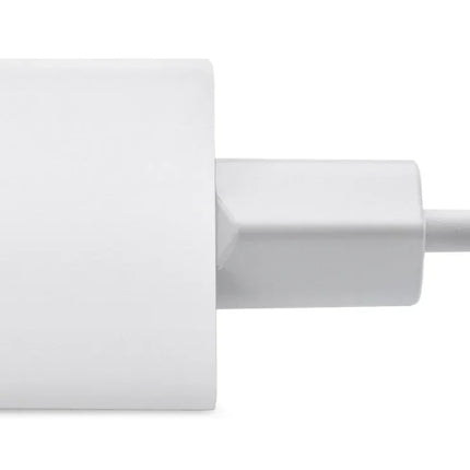 Mobilize Wall Charger Usb-C 20W With Pd + Mfi Lightning Nylon Cable 1.2M White