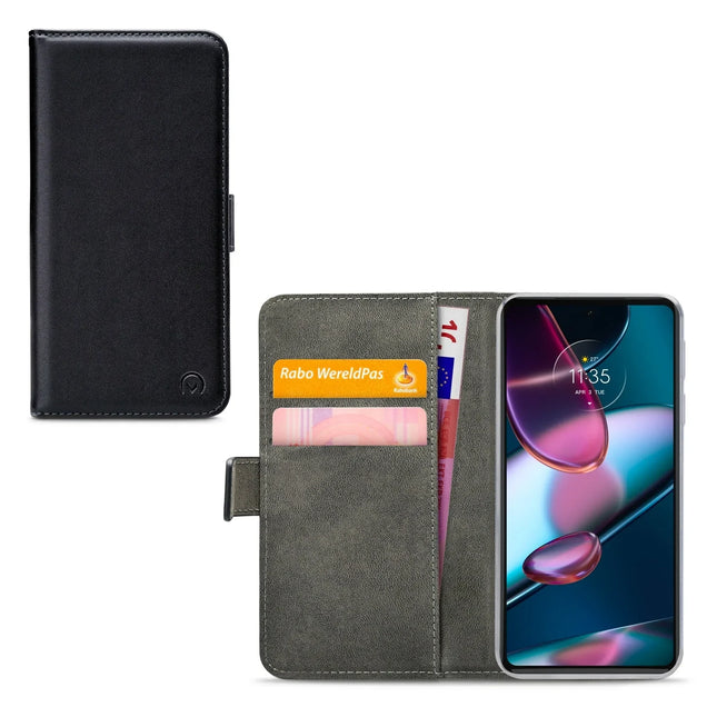 Mobilize Classic Gelly Wallet Book Case Motorola Edge 30 Pro/X30 Black Mobilize