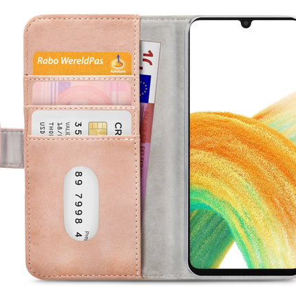 Mobilize Elite Gelly Wallet Book Case Samsung Galaxy A33 5G Soft Pink Mobilize