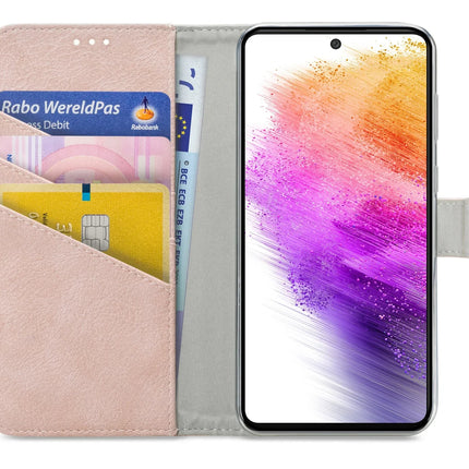 My Style Flex Wallet For Samsung Galaxy A73 5G Pink