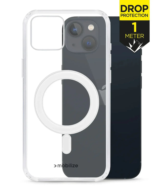 Mobilize Magsafe Compatible Naked Protection Case For Apple Iphone 13 Clear Mobilize