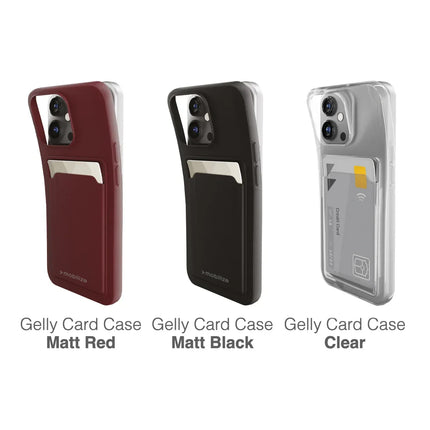 Mobilize Rubber Gelly Card Case Samsung Galaxy A32 4G Matt Black