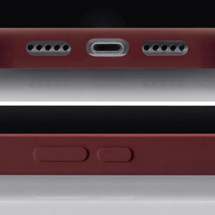 Mobilize Rubber Gelly Card Case Apple Iphone Xr Matt Bordeaux