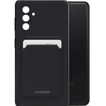 Mobilize Rubber Gelly Card Case Samsung Galaxy A04S/A13 5G Matt Black