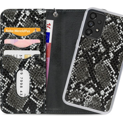 Mobilize 2In1 Magnet Zipper Case Samsung Galaxy A33 5G Black/Snake