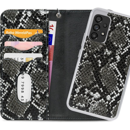 Mobilize 2In1 Magnet Zipper Case Samsung Galaxy A53 5G Black/Snake
