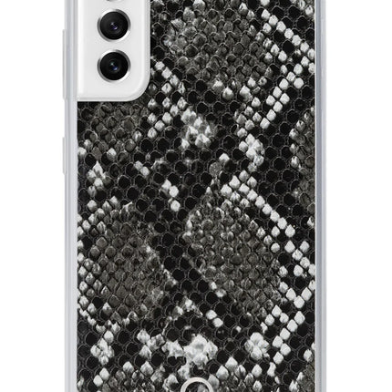 Mobilize 2In1 Magnet Zipper Case Samsung Galaxy S21 Fe 5G Black/Snake Mobilize