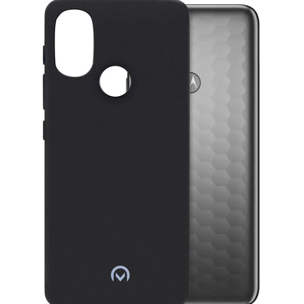 Mobilize Rubber Gelly Case Motorola Moto E20 Matt Black Mobilize