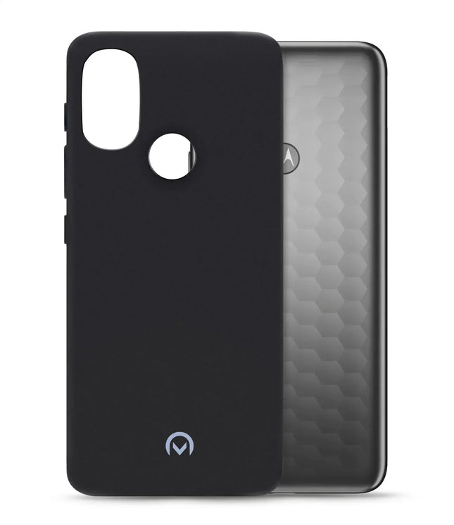 Mobilize Rubber Gelly Case Motorola Moto E20 Matt Black Mobilize