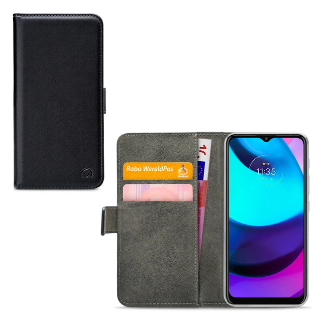 Mobilize Classic Gelly Wallet Book Case Motorola Moto E20 Black Mobilize