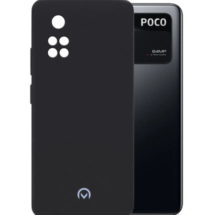 Mobilize Rubber Gelly Case Xiaomi Poco M4 Pro 4G Matt Black
