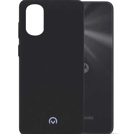 Mobilize Rubber Gelly Case Motorola Moto G22 Matt Black