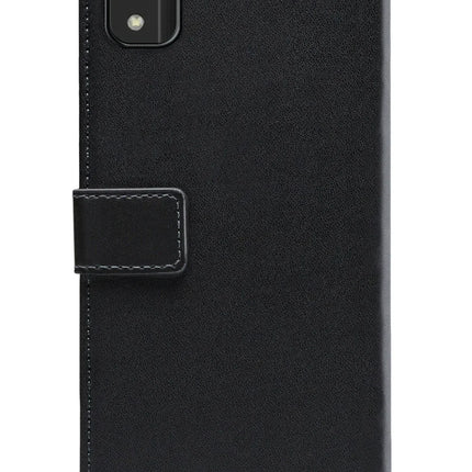 Mobilize Classic Gelly Wallet Book Case Nokia C2 2E Black